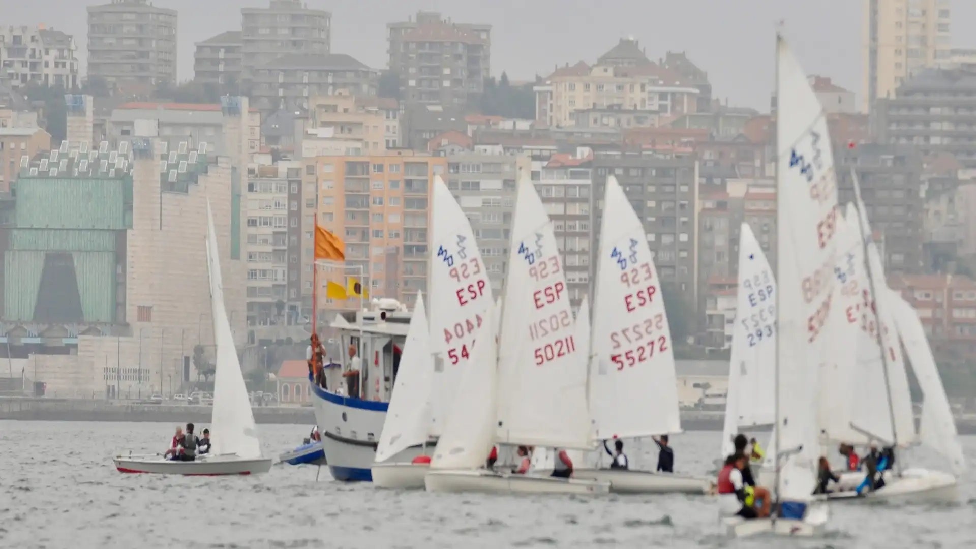 Ha finito a Santander la sua settimana internazionale di vela con 420 e snipe