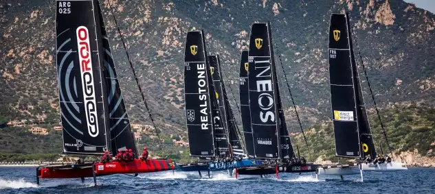 Siete equipos de seis nacionalidades y cuatro continentes competirán esta semana en la localidad sarda de Villasimius por la cuarta prueba puntuable para el GC32 Racing Tour 2018. La GC32 Villasimius Cup se disputa hasta el 16 de setiembre