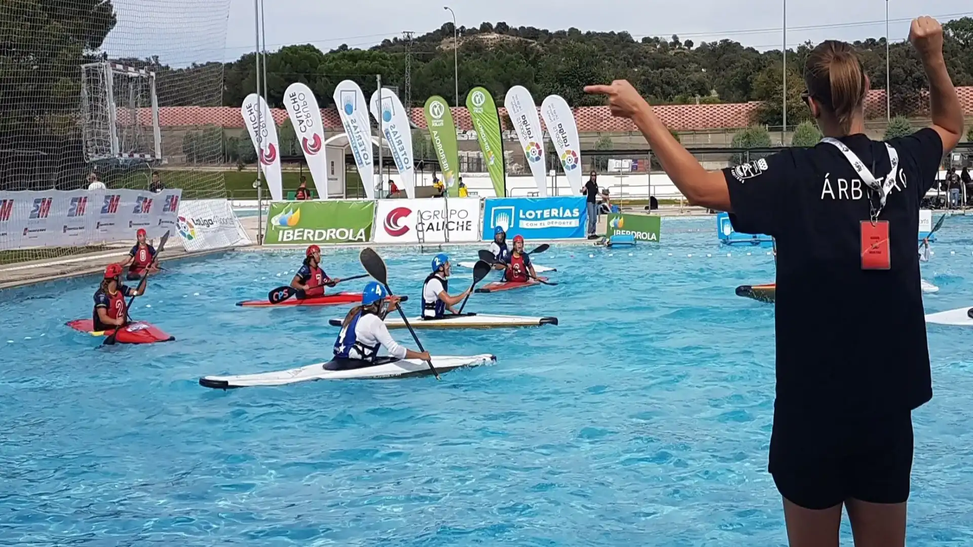 Parco dei bambini nel Kayak Polo Spagnolo Championship by Iberdrola