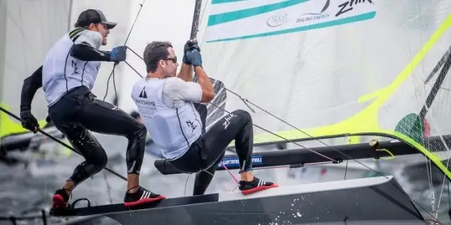 El tandem cántabro-gallego parte desde la sexta posición de la general de 49er