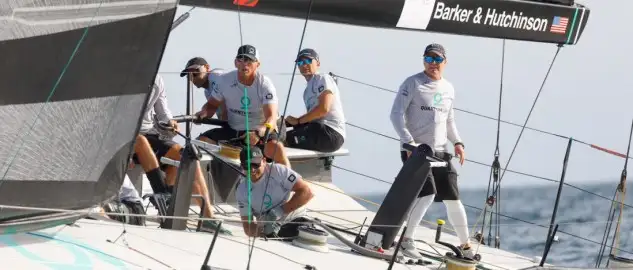 Los americanos, en una jornada impecable, se aseguran matemáticamente el triunfo en el circuito 2018 y llegan a la última jornada de mañana con opciones de triunfo en Valencia. Quantum, Azzurra y Sled ganaron las mangas de hoy