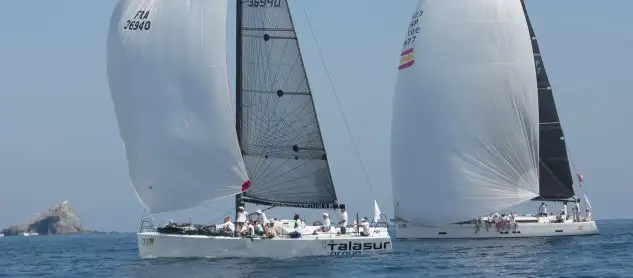 La segunda prueba disputada hoy en el Puerto Deportivo Tomás Maestre, con un escaso viento de Levante ha dejado como vencedores a El Carmen-Elite Sails en ORC 1-2; Tanit IV Medilevel en ORC 3, Saleroso 2.0 en ORC 4 y Bernique en ORC Promoción (Foto Pep Portas)