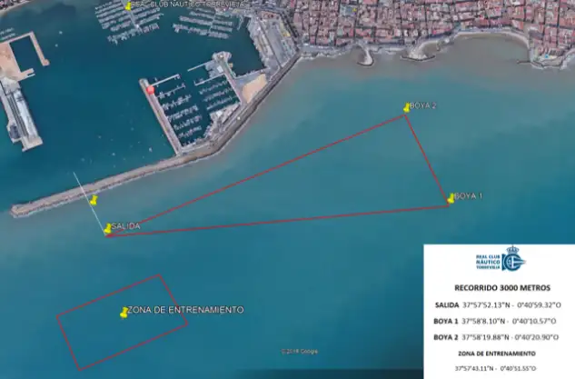 Recorrido-de-3000-metros-Cto.-España-Remo-de-Mar-2018
