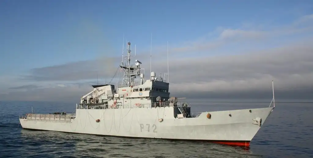 El patrullero "Centinela" P72