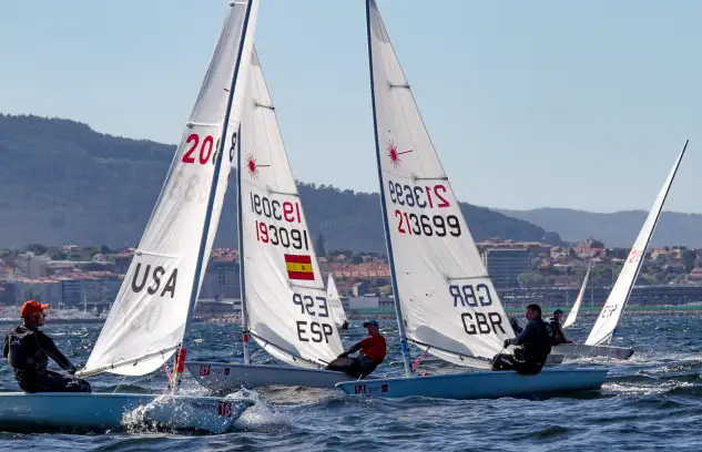La jornada espectacular con vientos de 15 a 18 nudos del nordeste (Foto Pedro Seoane)