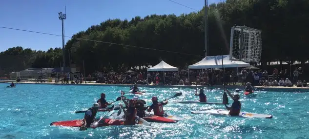 La Federación Valenciana gana el Campeonato de España de kayak polo 2018 por CCAA, con la Madrileña y la Gallega completando el podio