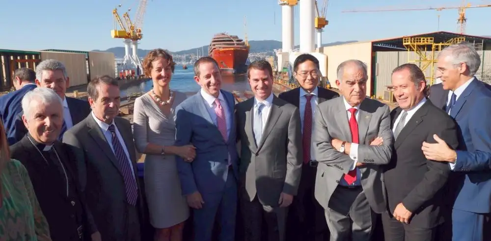 La construcción de este buque implicará, sólo en concepto de mano de obra realizada entre la plantilla del astillero y el personal de la industria auxiliar de la Ría de Vigo un total de más de 1.000.000 de horas de trabajo y la aportación de unos 45 millones de euros