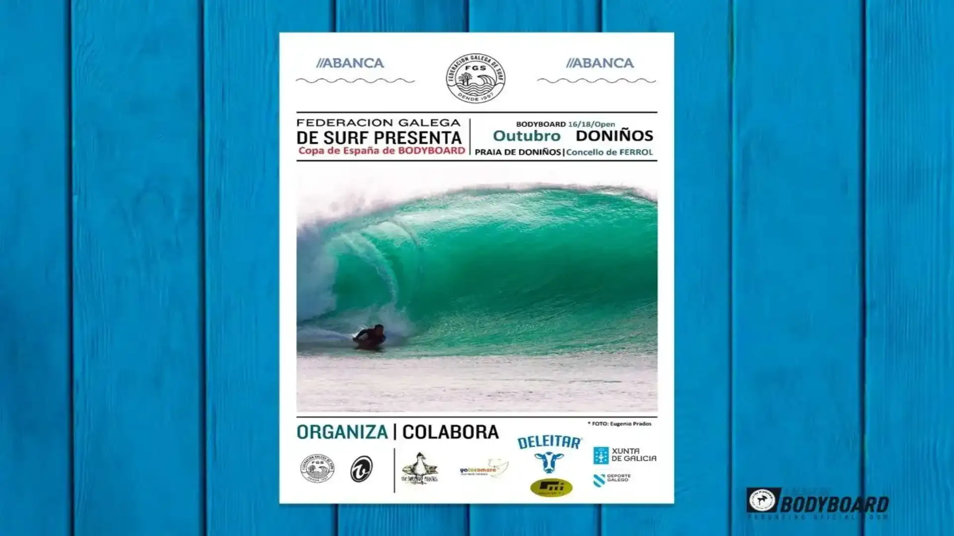 La seconda Coppa Galizia di "La Liga de Bodyboard 2018" a Doniños