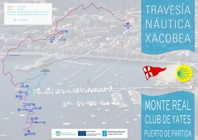 Travesía Náutica Xacobea - Monte Real puerto de partida