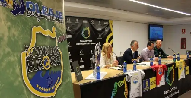 Presentado el Gran Canaria Oleaje Bodyboard Contest, tercera prueba del European Tour Bodyboarding, que se disputará en la costa de Arucas este fin de semana