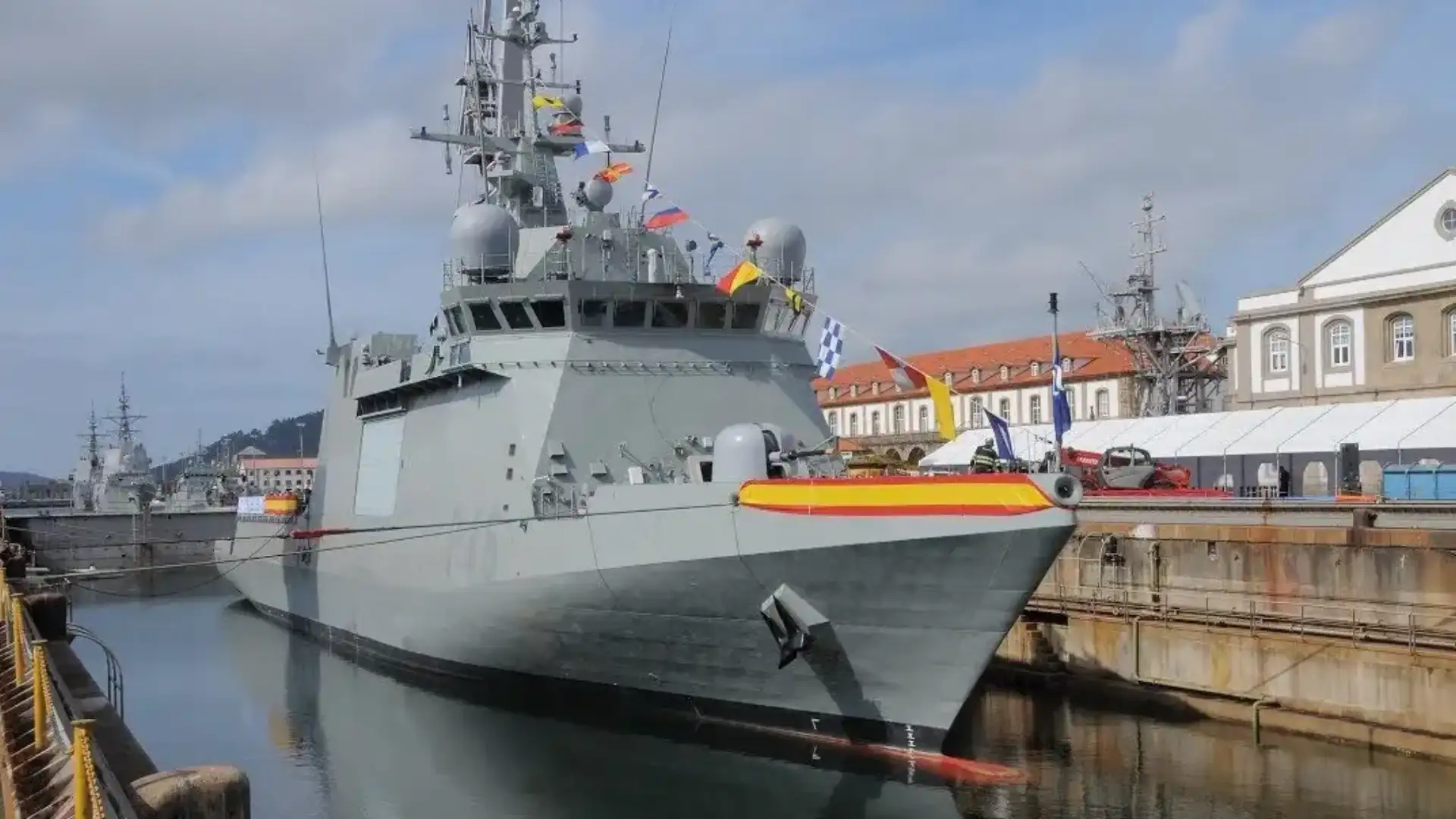 Navantia lascia la nave più moderna della Marina, la "BAM Furor" per la consegna