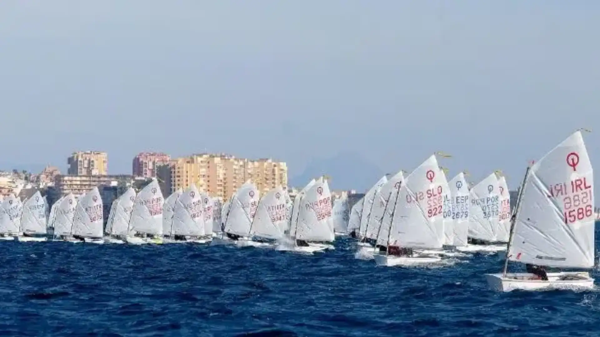 Marco Gradoni e Maria Perelló è imposto al Trofeo Optimista Euromarina a Torrevieja