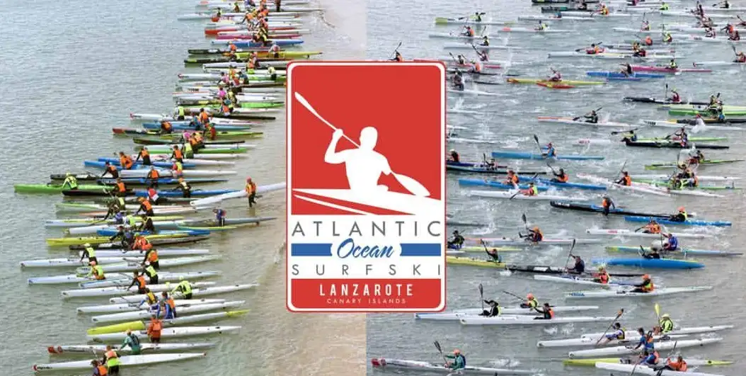 En el agua185 participantes de 16 países, que recorrerán la costa de cuatro municipios de la isla Haría,Teguise, Arrecife y Tías, entre ellos campeones mundiales y europeos, como el canario Esteban Medina