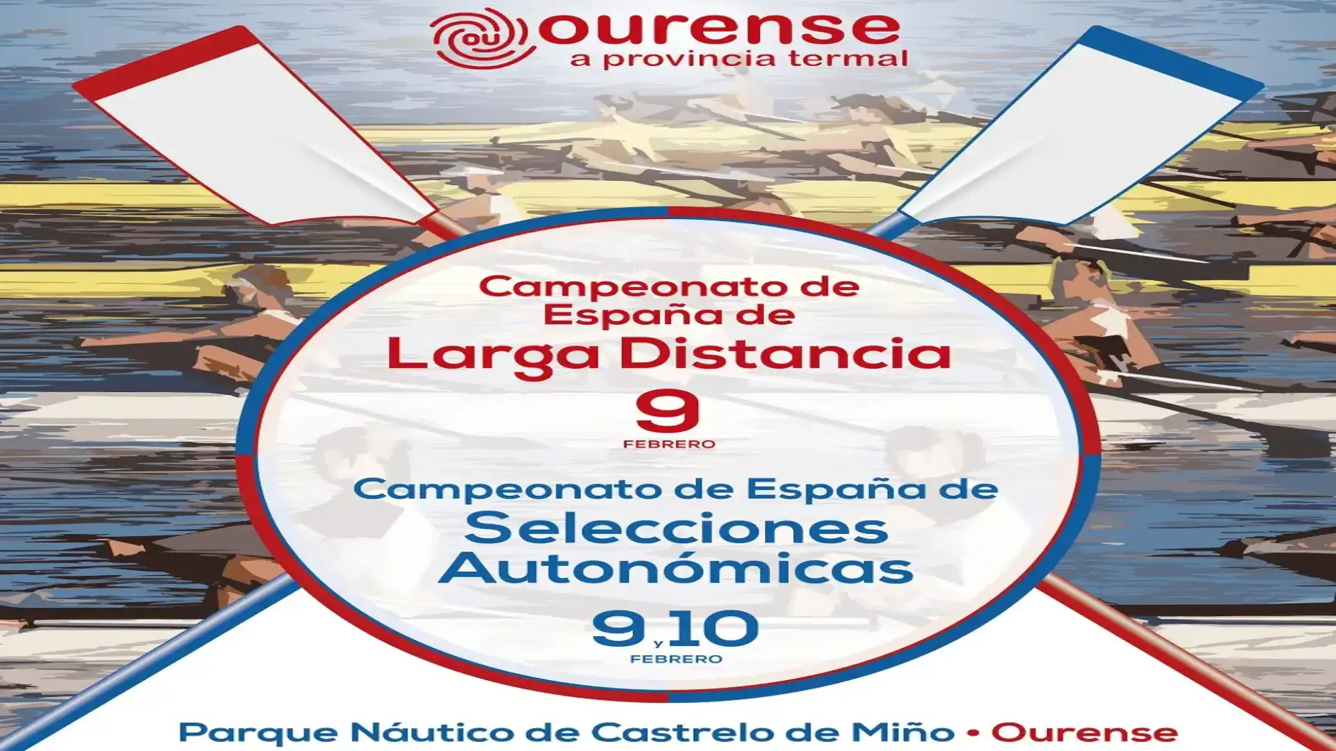 Castrelo de Miño ospita questo fine settimana il National of Long Distance Remo