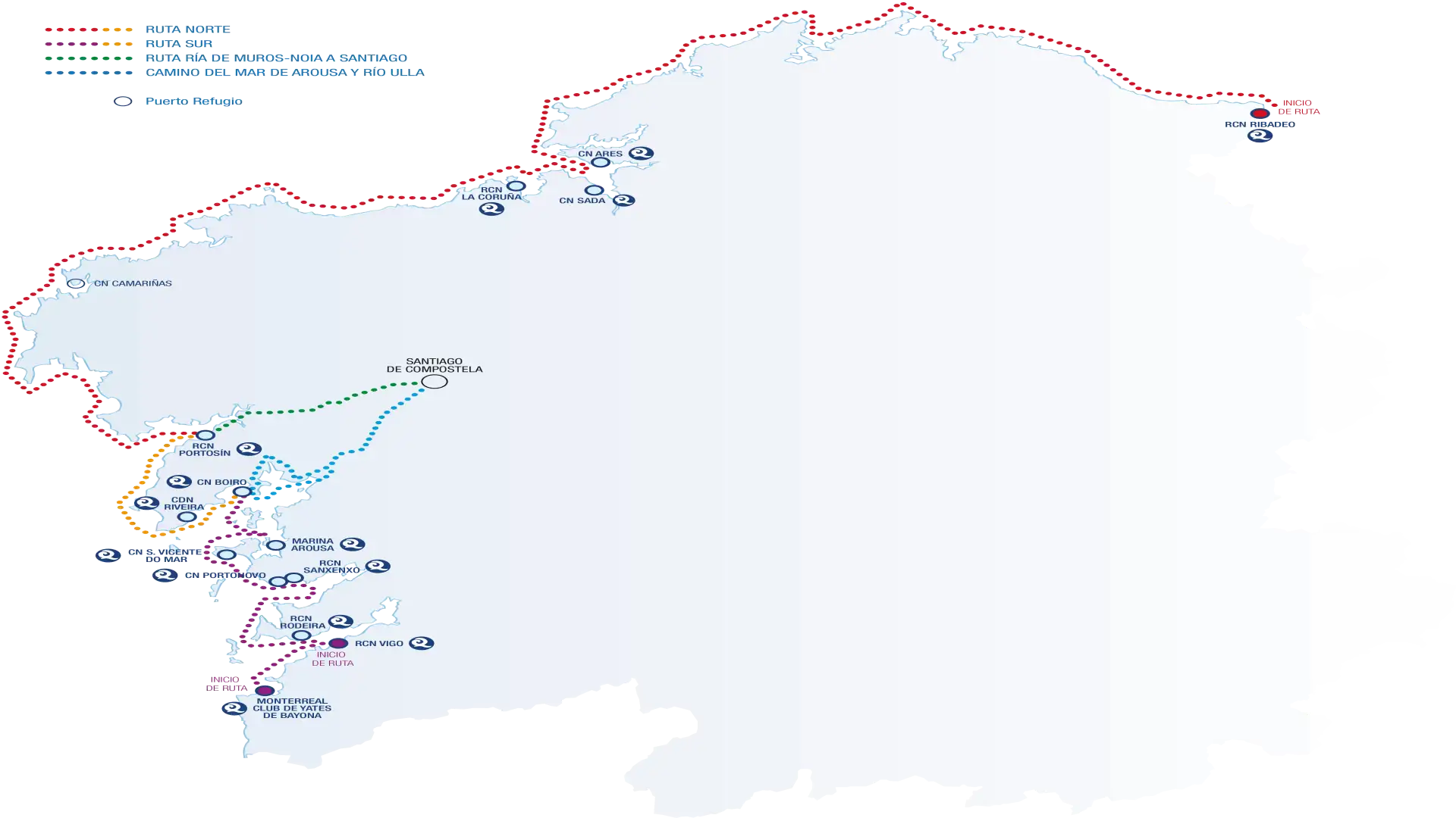 Sailway e Asnauga promuovono il viaggio Nautico Xacobea