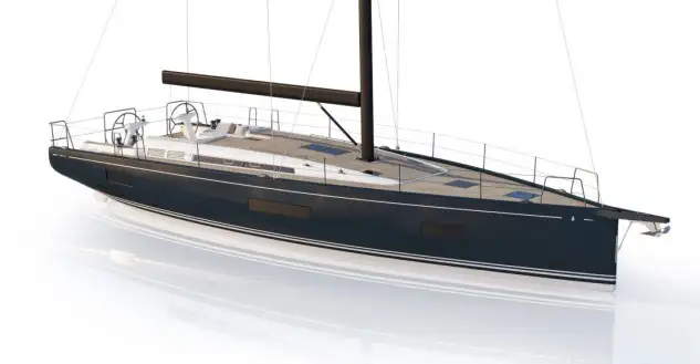 El equipo responsable de su desarrollo desveló los renders del lujoso velero durante el Boot Düsseldorf