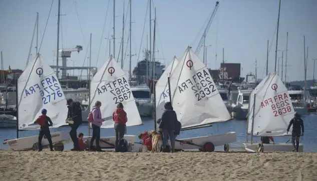 España tendrá en el agua 117 optimist, seguido de Alemania con 84, Suiza con 56, Francia con 55 y Holanda con 30