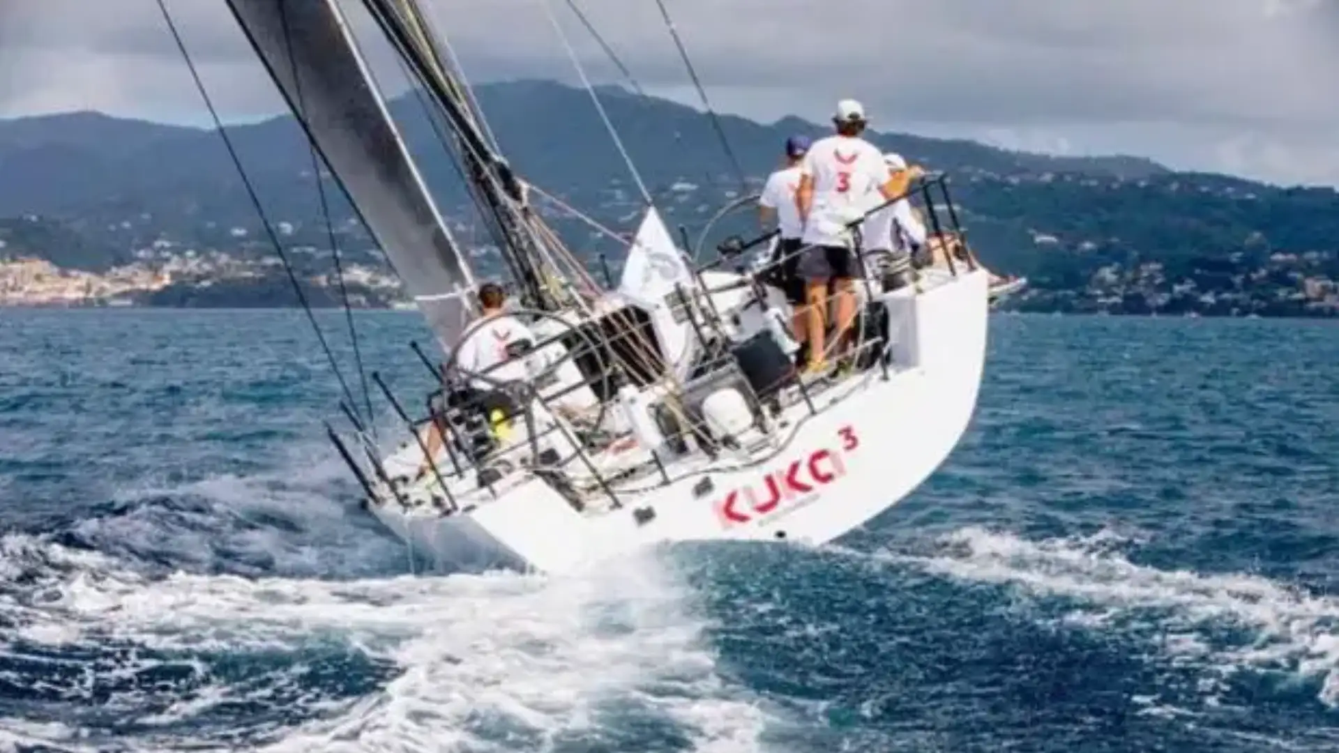 Chuny Bermudez de Castro compete nel RORC Caraibi con la barca svizzera "Kuka 3" come patrono