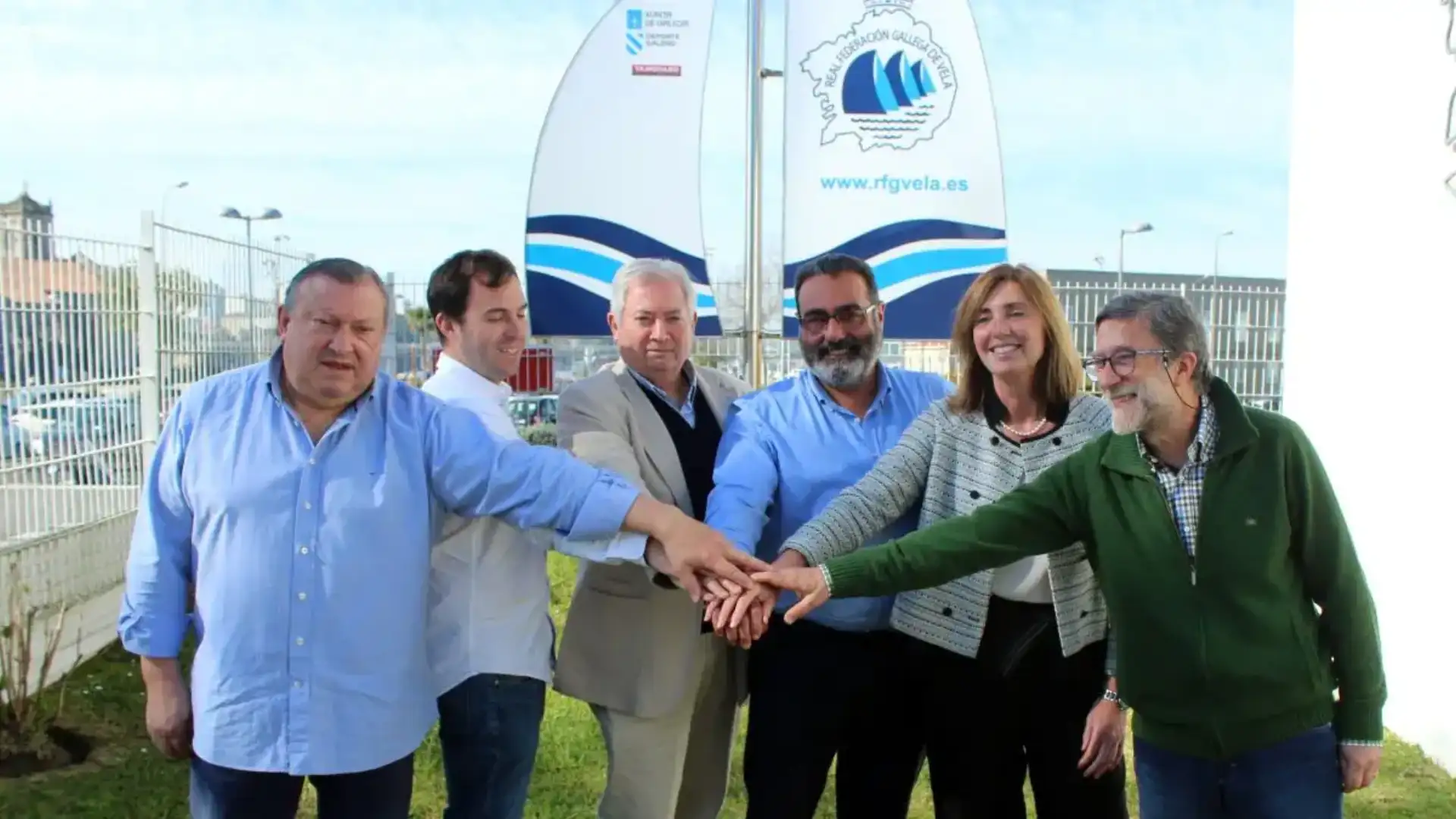 Il galiziano organizza la vela junior europea 420 e 470 nel prossimo luglio a Villagarcía