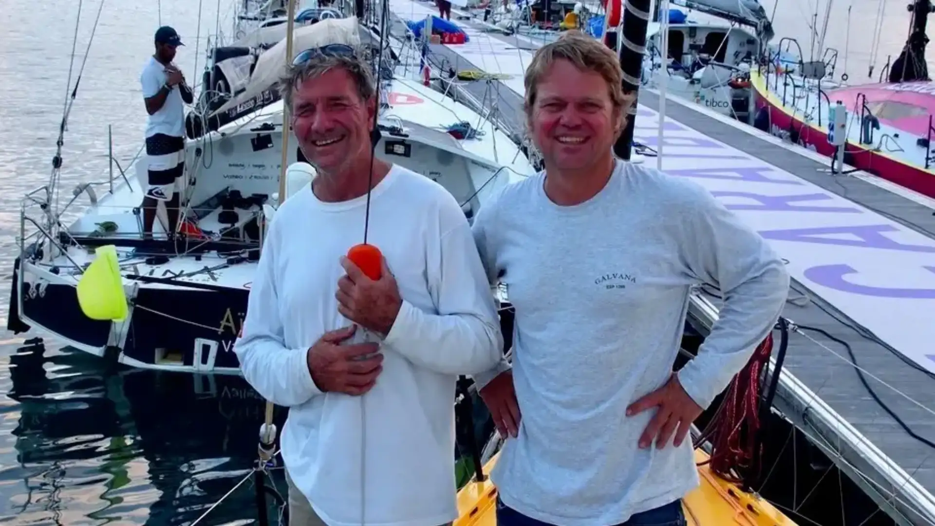 Kito de Pavant e Alex Pella navigano insieme nella Défi Atlantique Guadalupe - Horta- La Rochelle