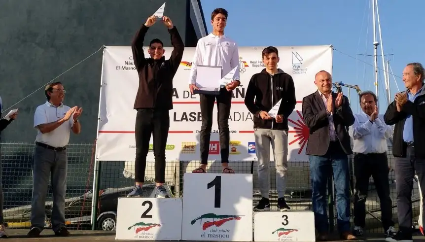 Una de las mejores instalaciones náutica de toda España, el Náutico El Masnou organizó el Nacional de láser radial