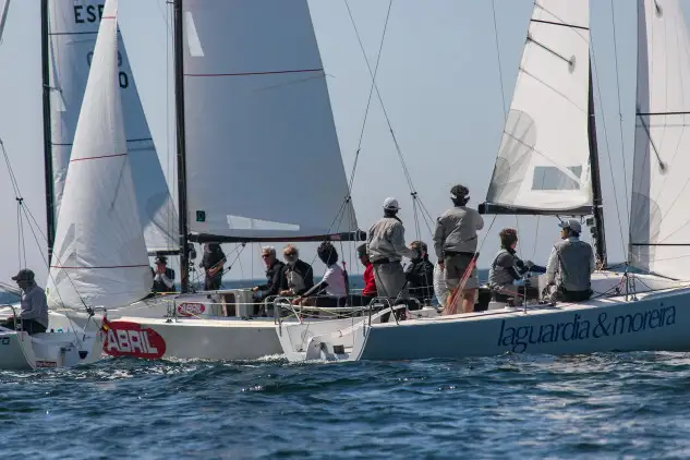 LaGuardia&Moreira con dos monstruos a bordo: Araújo y Chuny (Foto Pedro Seoane)