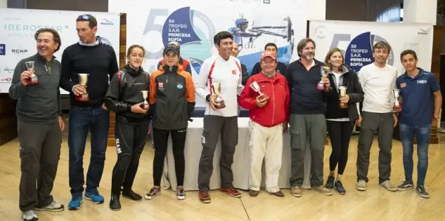 Juan Cabrer concluye la competición en ORC 1 empatado a puntos con el Modul, pero gana gracias a que se adjudica la última manga... Noctiluca (ORC 2), Tres Mares (ORC 3-4), Debutant (Dragón), Hissing Sid (Viper) e IBO (J80) completan el cuadro de honor (Foto Tomás Moya)
