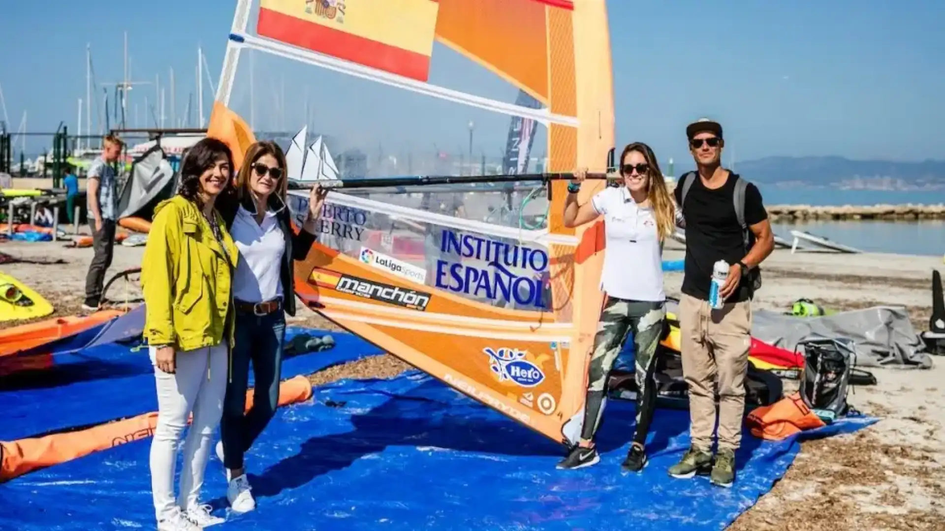Manchón e Ivan Pastor il meglio della "armada" negli Europei di Windsurfing di Maiorca