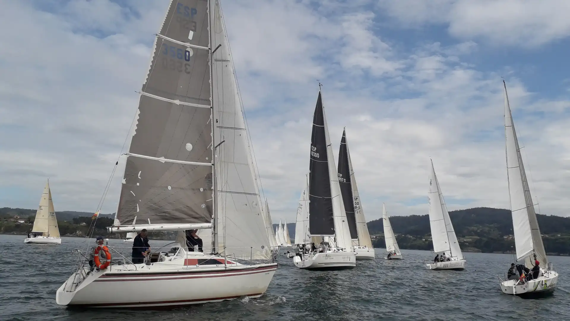 Il Gran Premio di Vela celebra il suo terzo atto tra i porti di Netes e Sada