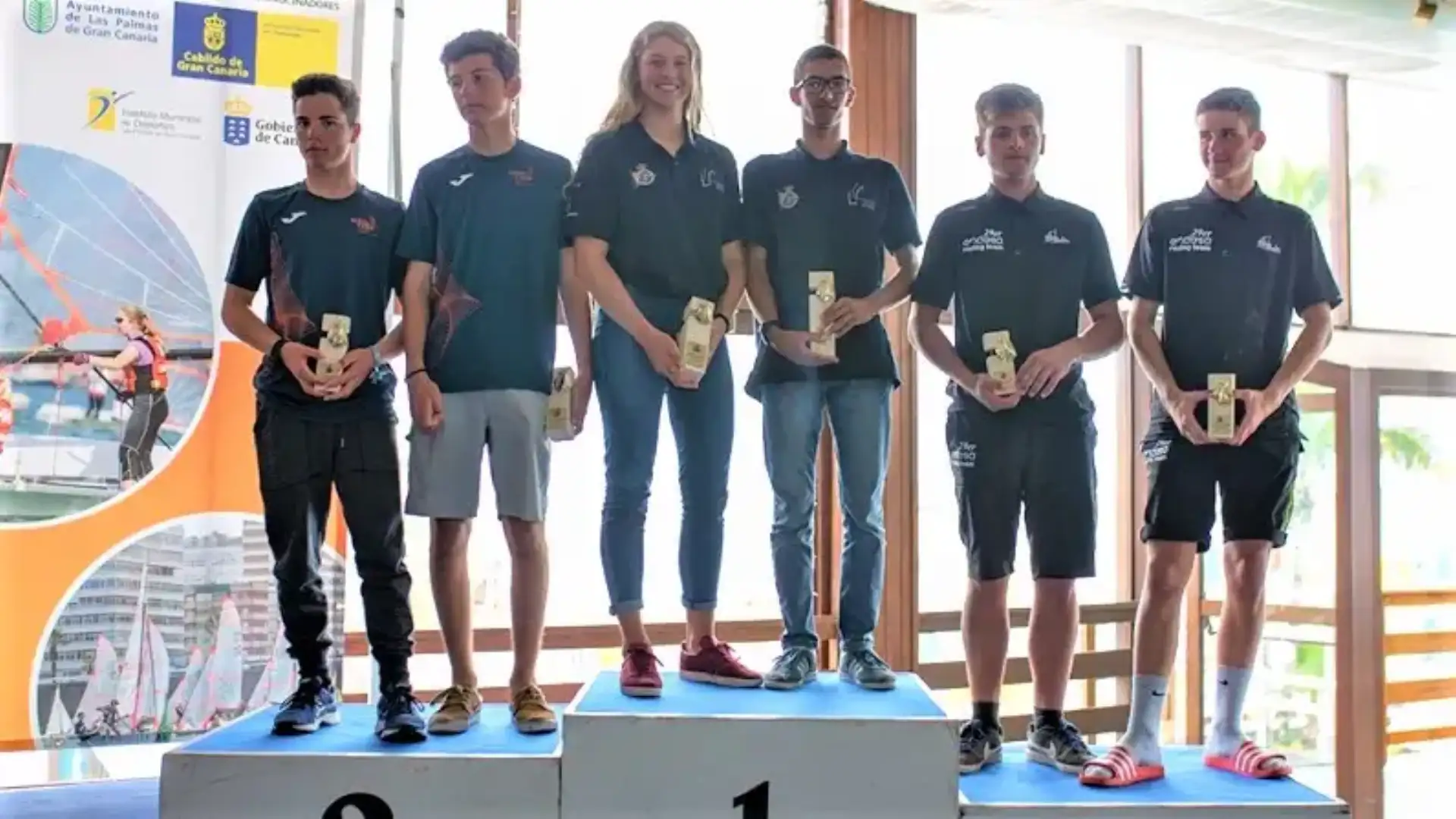 Le Canarie Yoel Hernández e Paula Barrio, campioni spagnoli di 29er