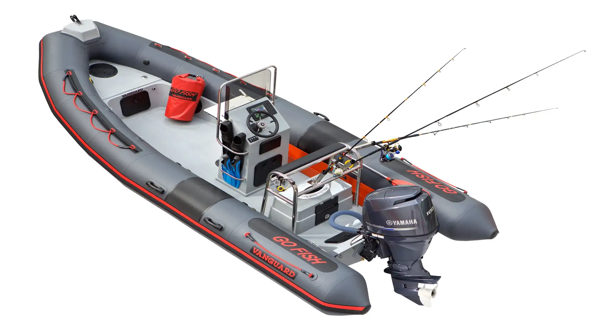 Vanguard "Go Fish", le semi-rigide spécifique pour la pêche et la plongée