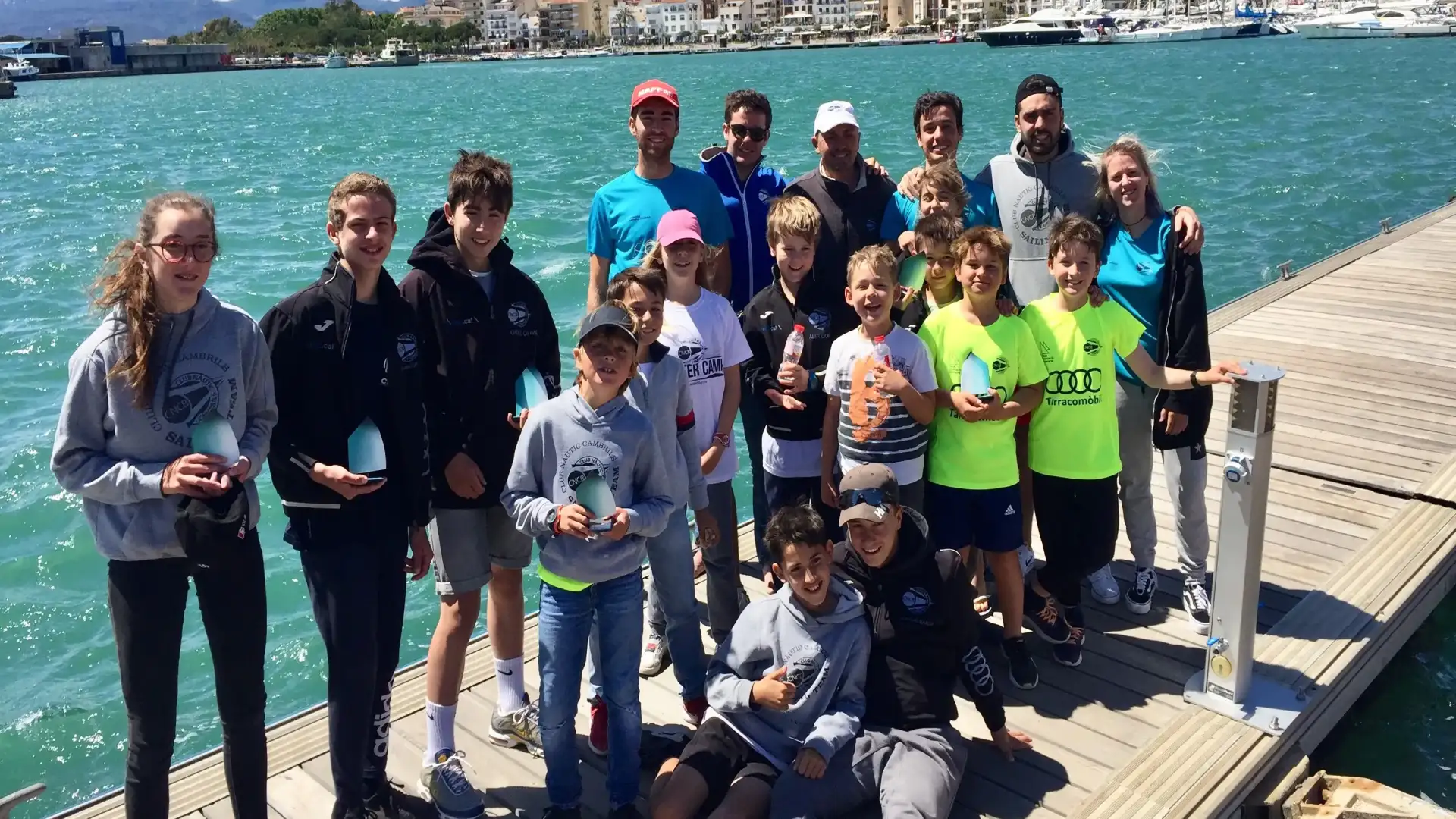 Imparare, valori e competizione sportiva all'Ottimista Fira Marítima Costa Daurada