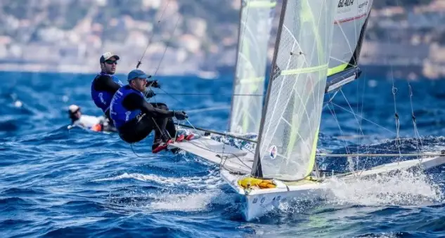 Los asturianos lideran la clase 49er mientras que Xammar y Rodríguez ocupan la segunda posición en 470 masculino