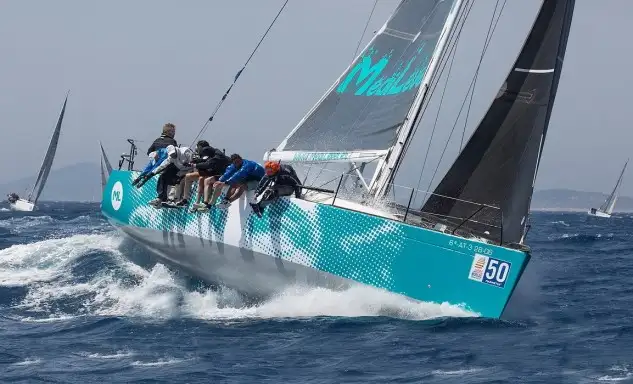 El Grand Soleil 37 de Mª José Vila y liderado por Nacho Campos firma un segundo puesto en la regata costera de 47,5 millas náuticas y acaricia el título de campeón del Mundo ORC C Corinthian a falta de una jornada y dos pruebas barlovento-sotavento
