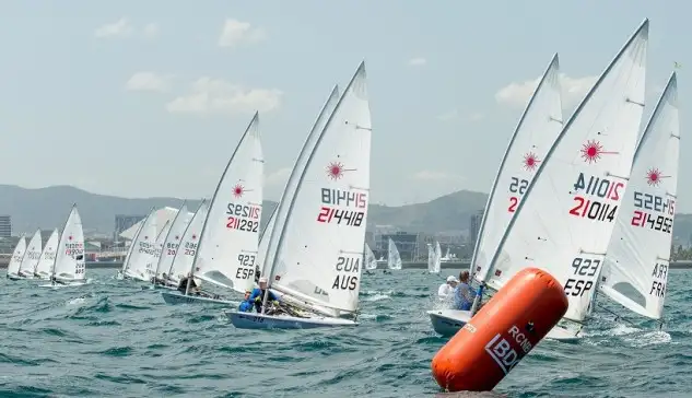 Al final son 104 los laser en Barcelona (Foto Oscar Torrades)