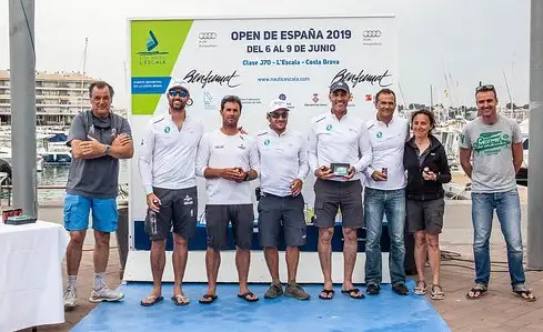 La falta de viento impide el duelo final entre Noticia y Lumar Canarias en el Open de España J70
