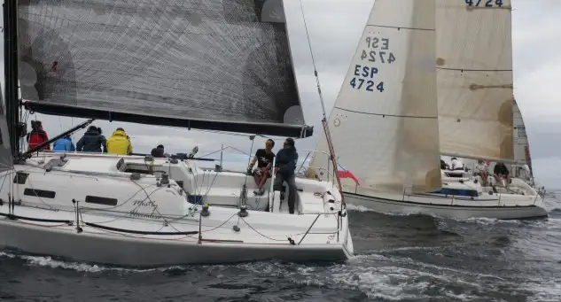 Será como un ensayo del Rias Altas que se iniciará también con una La Coruña-Malpica (Foto Pedro Seoane)