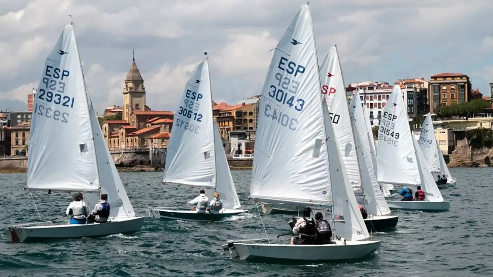 Hevia-Braña snipe, laser A.Jáudenes e G.Jáudenes per ottimizzare i vincitori di San Pedro a Gijón