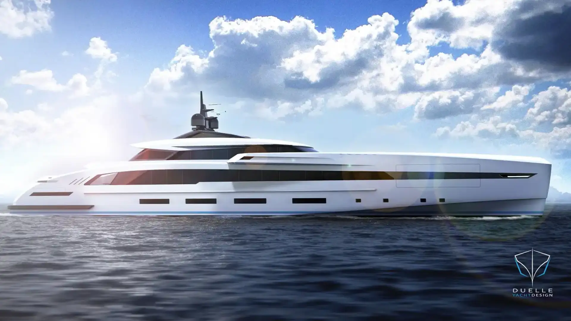 Gladius, il mega yacht disegnato da Duelle Yacht Design: "la raffinatezza della semplicità"
