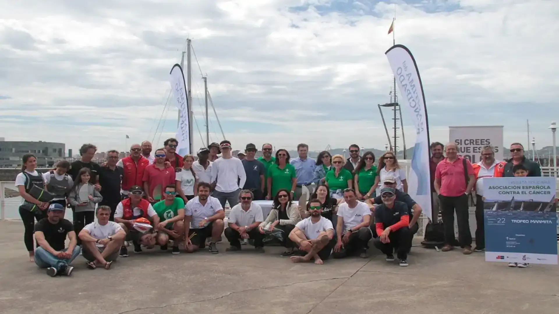 "Mambo" di José Luis Rivero vincitore della Solidarietà contro Cancro Regata a Gijón
