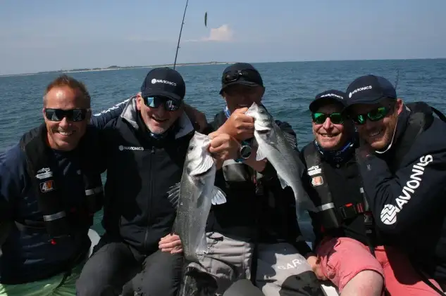 Algunas de las capturas del equipo Navionics en la ultima manga de la competeción (Foto Jordi Gómez)