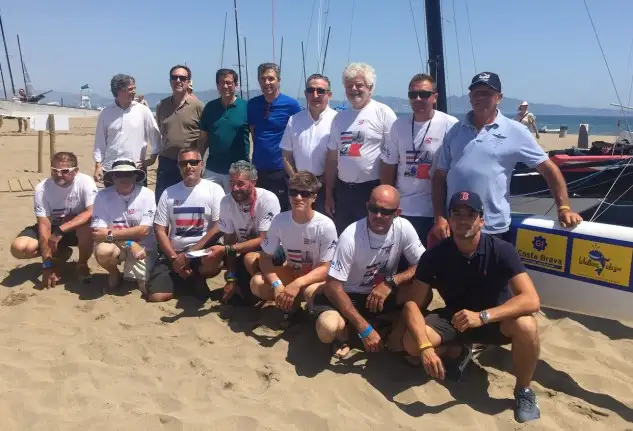 Esta es la primera vez que la Costa Brava acoge los mejores catamaranes Fórmula 18 de todo el mundo, después de que el verano pasado se disputó el Campeonato de Europa de la llamada Fórmula 1 del mar