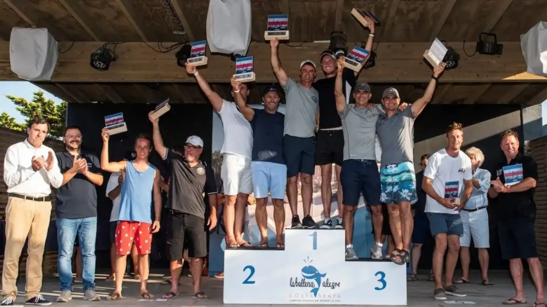 Bundock-Nicholas of Australia F18 World Champions in Costa Brava Water