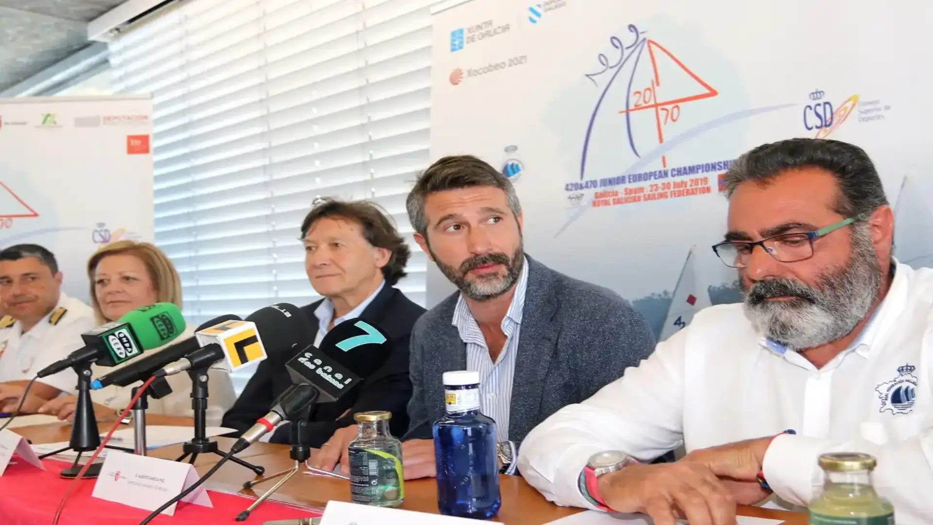 Ufficiale presentato a Villagarcía il Junior europeo delle classi 420 e 470