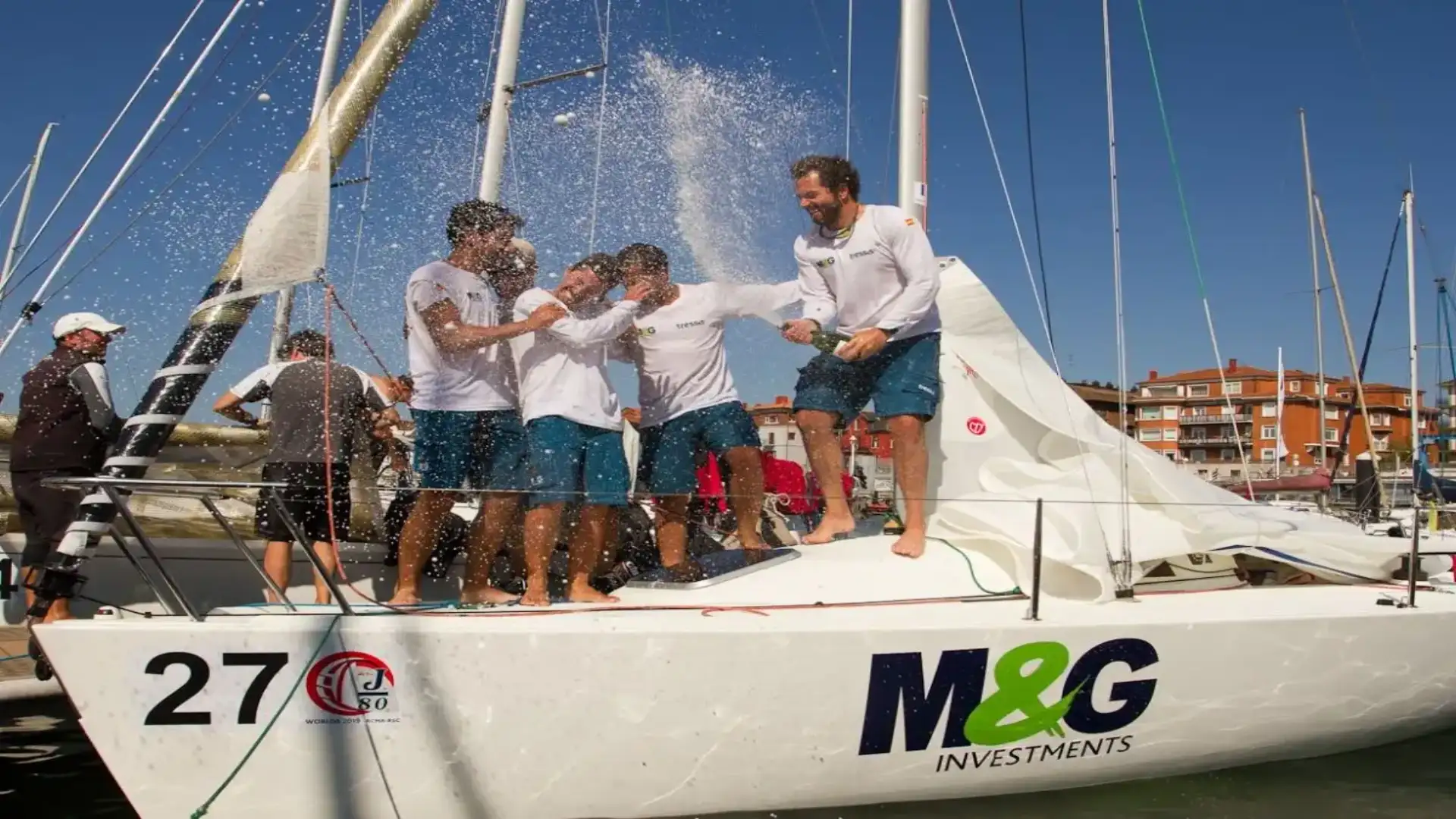 "Courrier" non sopportava la pressione e l'oro spagnolo e l'argento della Coppa del Mondo di J80 a Getxo