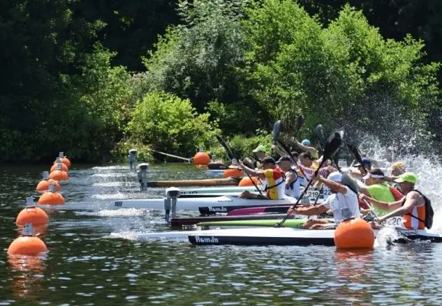 En la jornada de hoy se disputaron las carreras de C1 hombres y K1 mujeres así como las short races -hombres y mujeres K1 y C1- para cerrar el día con K1 hombres