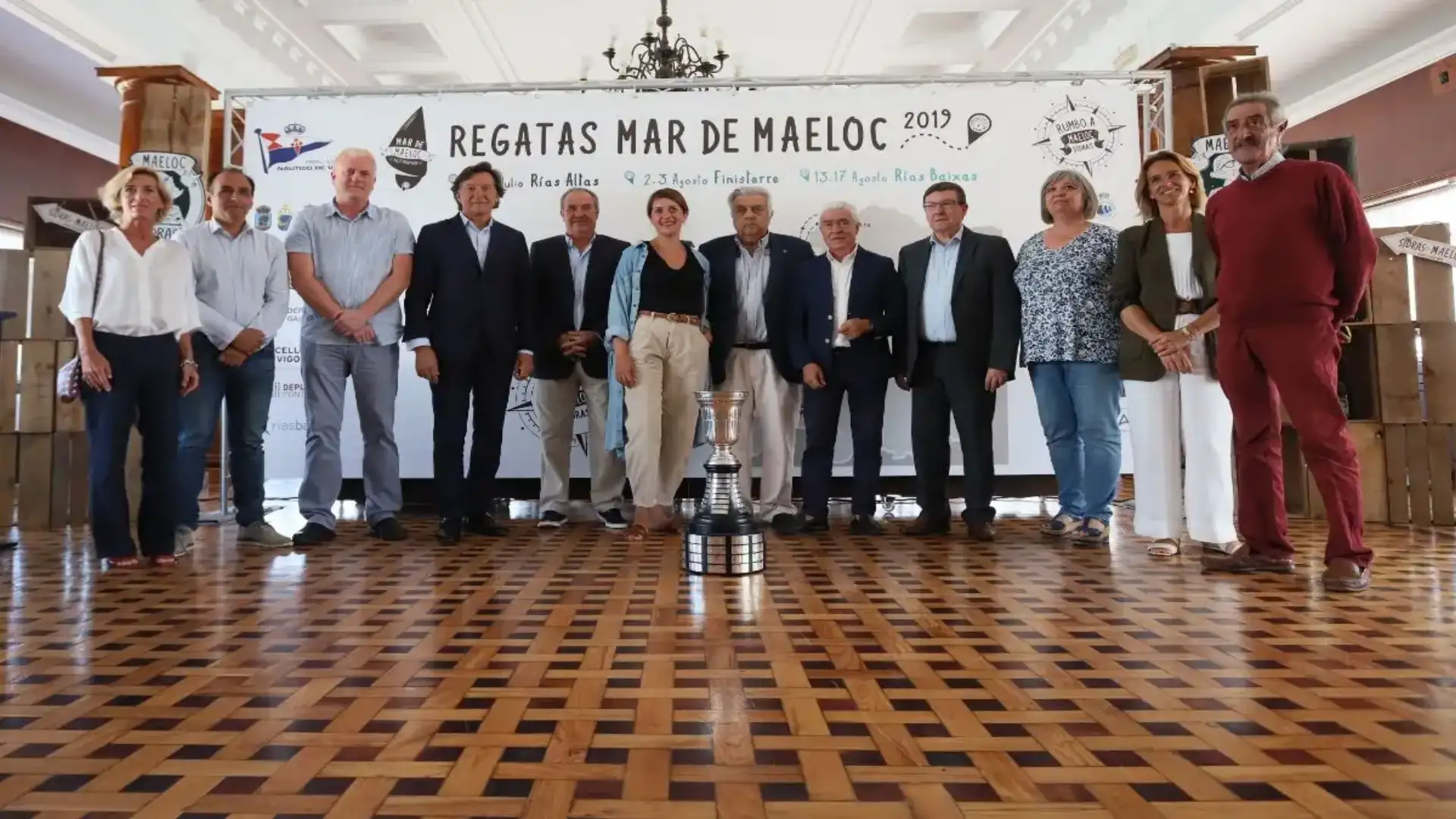 Regata Mar de Maeloc Rías Baixas con l'obiettivo di ribadire il riferimento dell'Atlantico