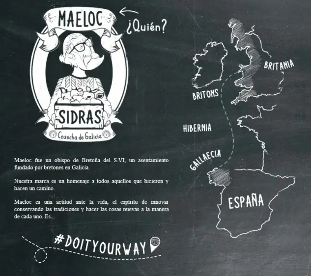 El personaje histórico Maeloc, ha sido fundamental para la historia del noroeste español... pues dirigió el desembarco de miles de celtas bretones en las costas gallegas en el siglo VI, que se fundieron con los ciudadanos de la antigua Gallaecia