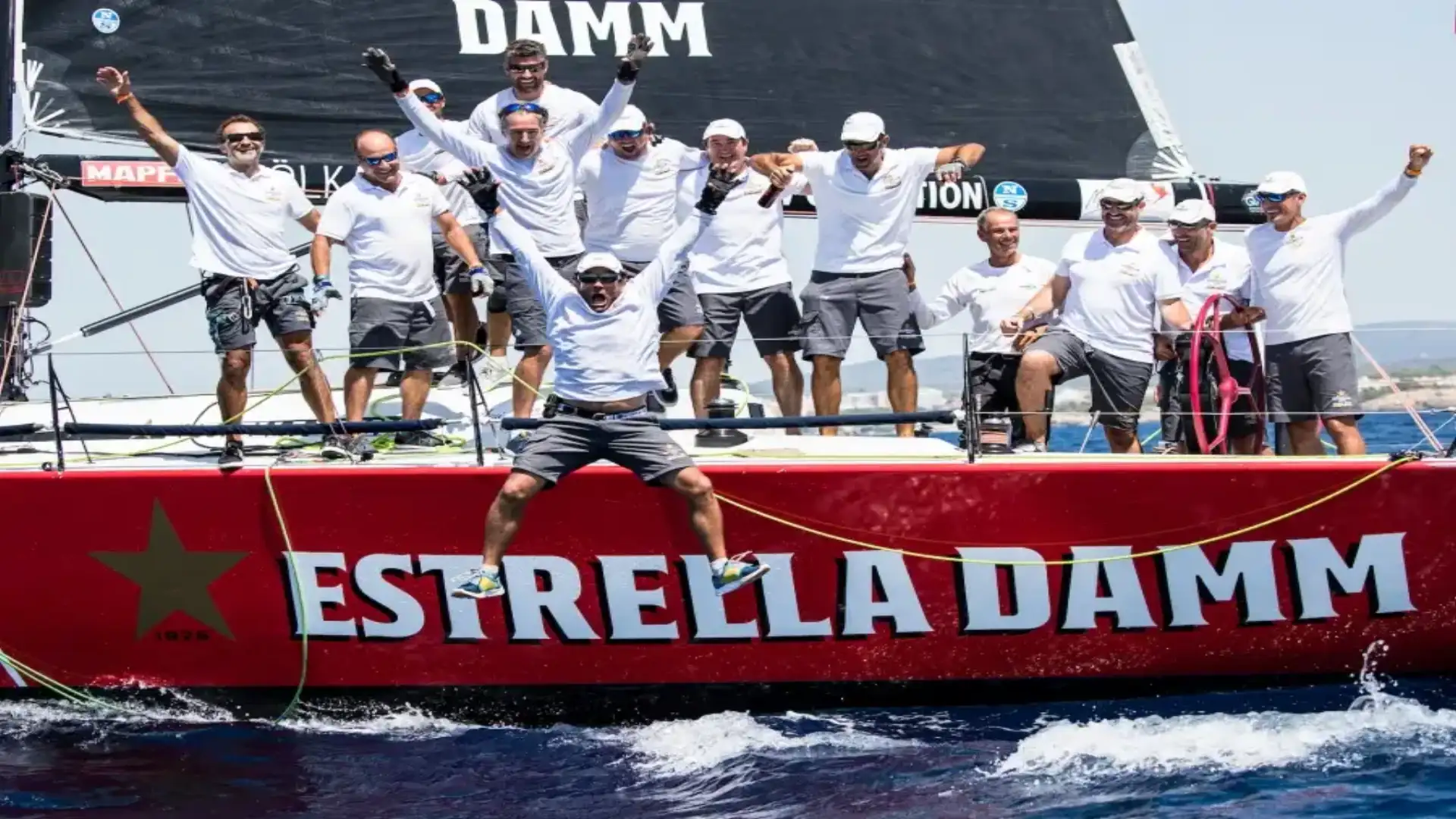 Terminò un'edizione del Copa del Rey de Vela a Palma de Mallorca sul social