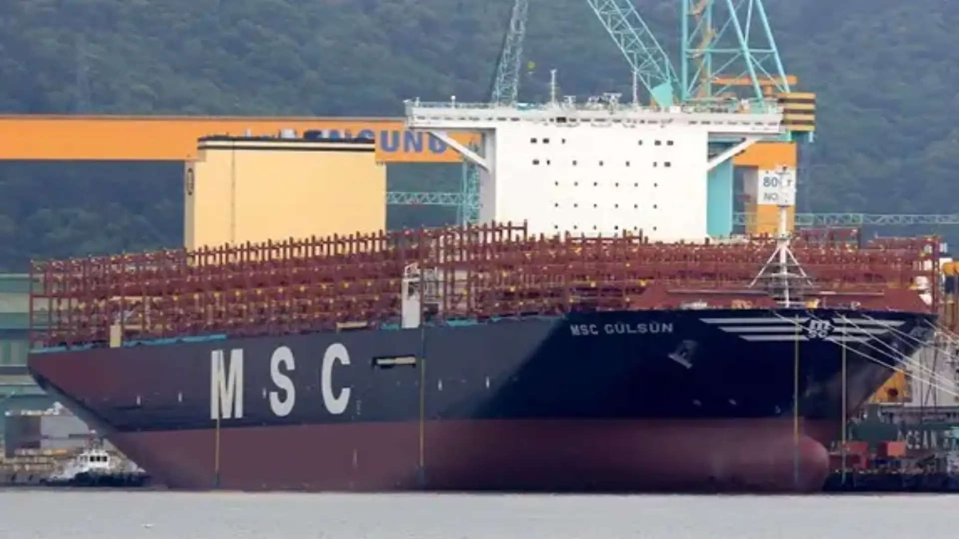 MSC ha il più grande portacontainer al mondo